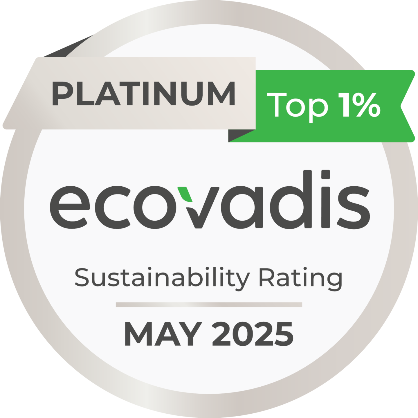 EcoVadis Platino